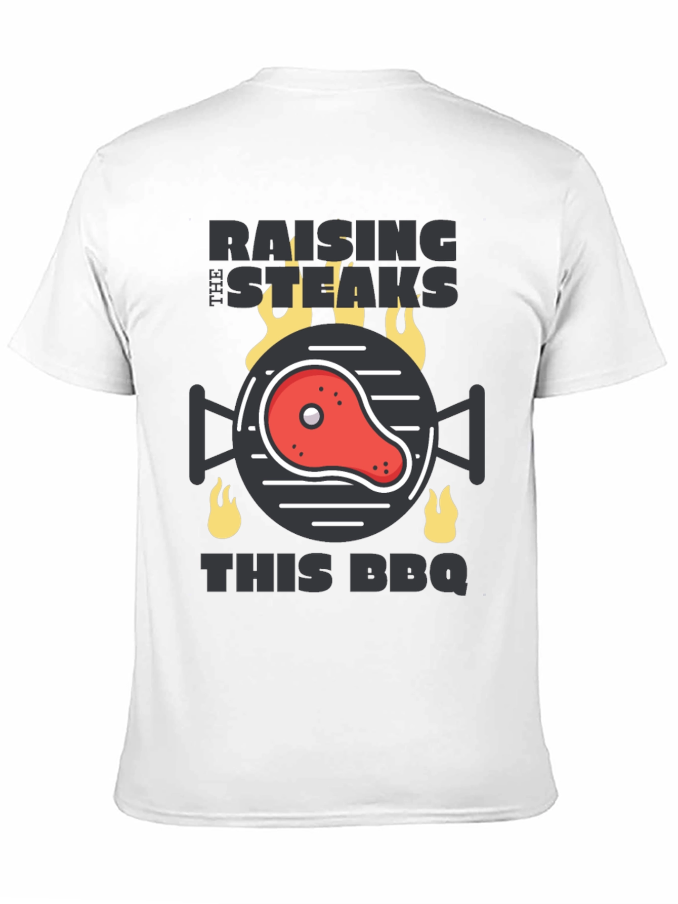 Raising The Steaks BBQ Graphic Tee