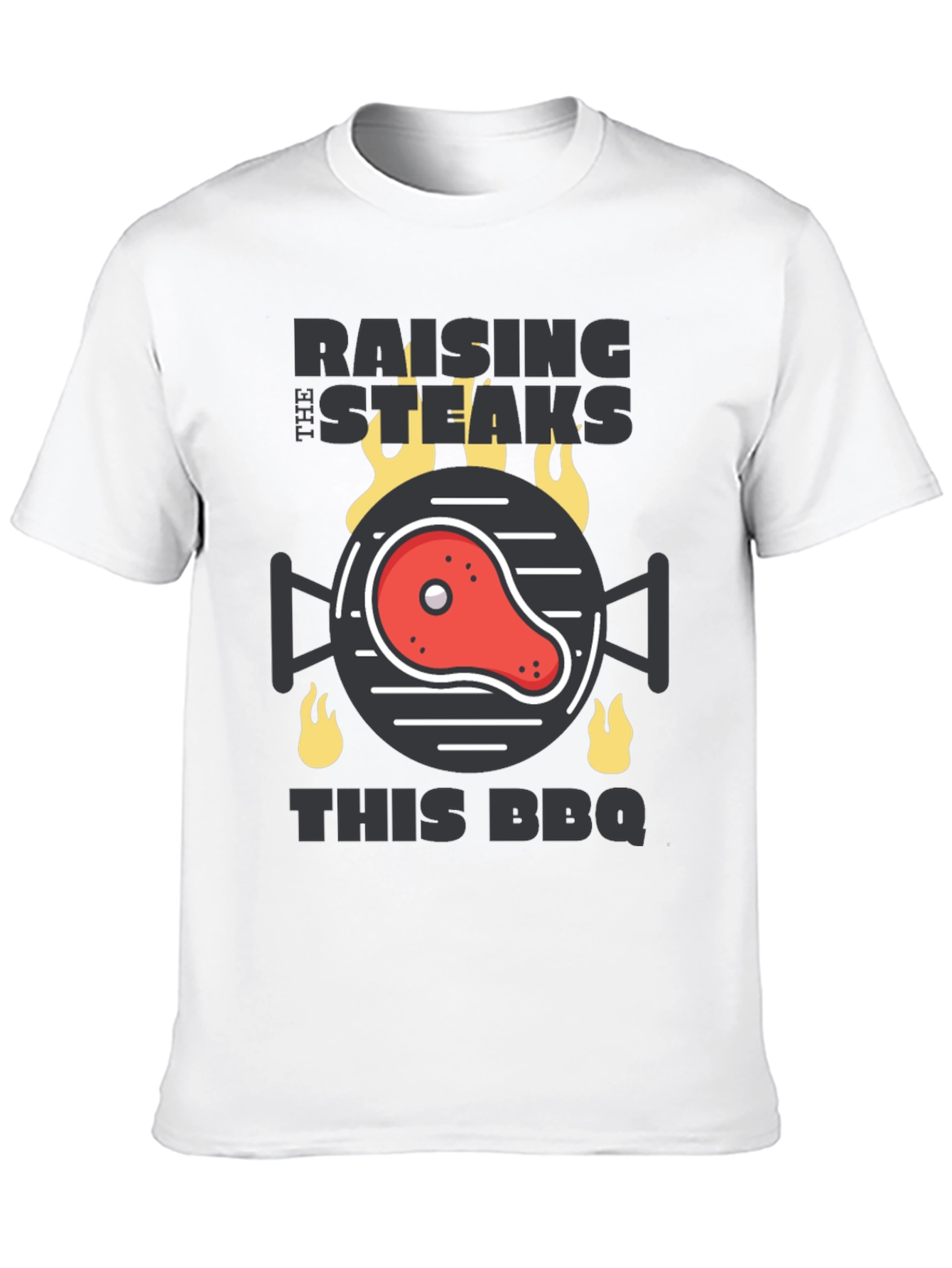 Raising The Steaks BBQ Graphic Tee