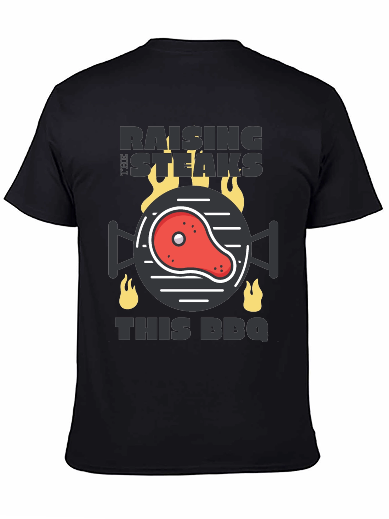 Raising The Steaks BBQ Graphic Tee
