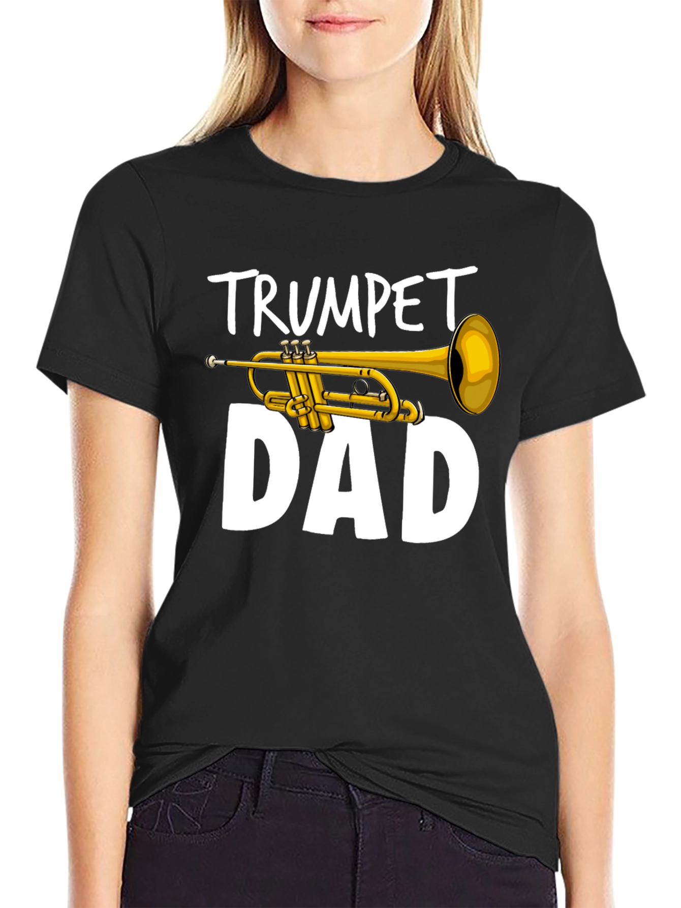 Trumpet Dad Graphic Tee