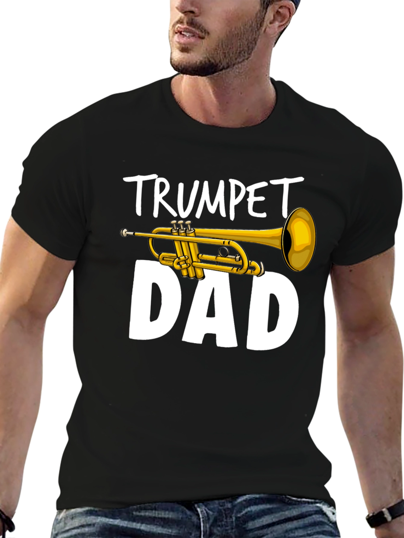 Trumpet Dad Graphic Tee