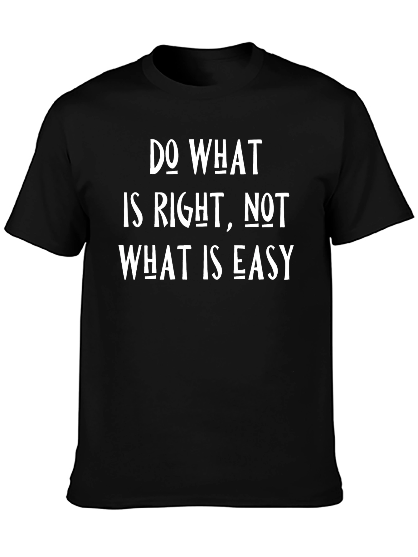 Inspirational Graphic Tee - Do What is Right
