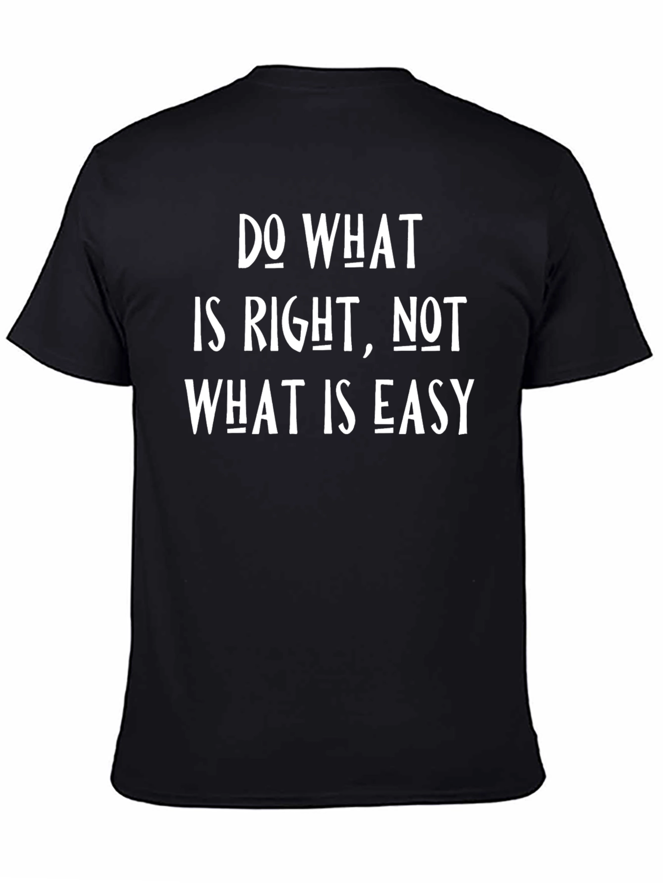 Inspirational Graphic Tee - Do What is Right