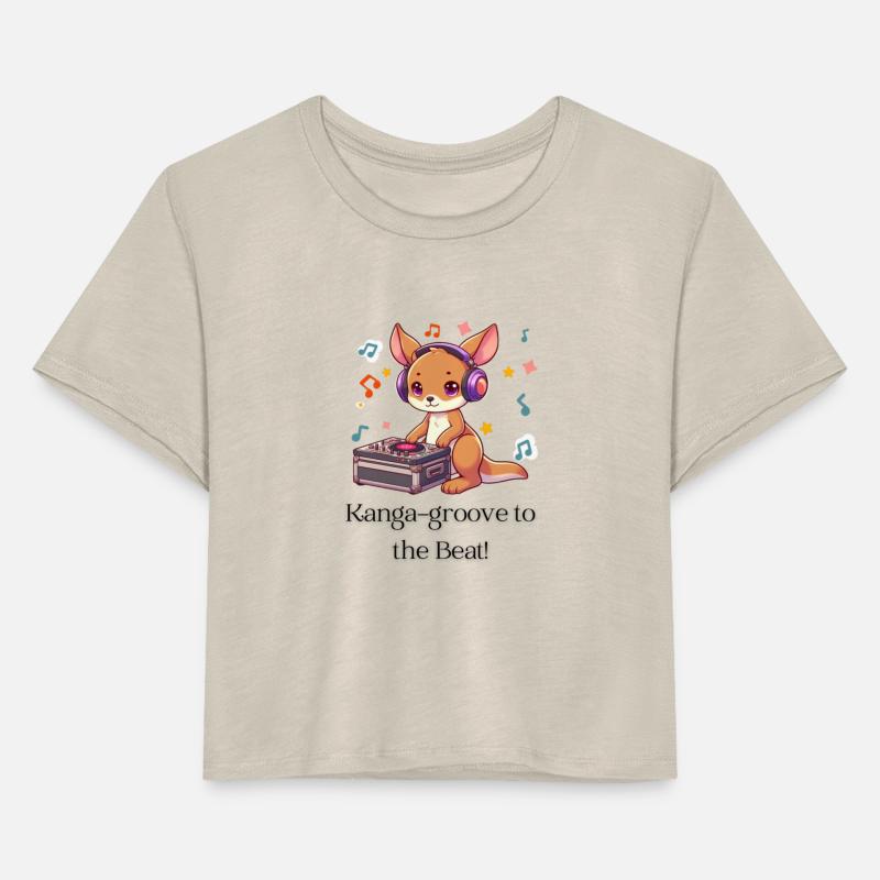 "Kanga-groove to the Beat" DJ Kangaroo Design