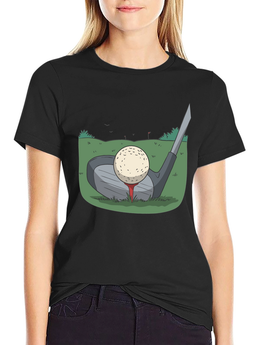 Golf Club & Ball Graphic Tee