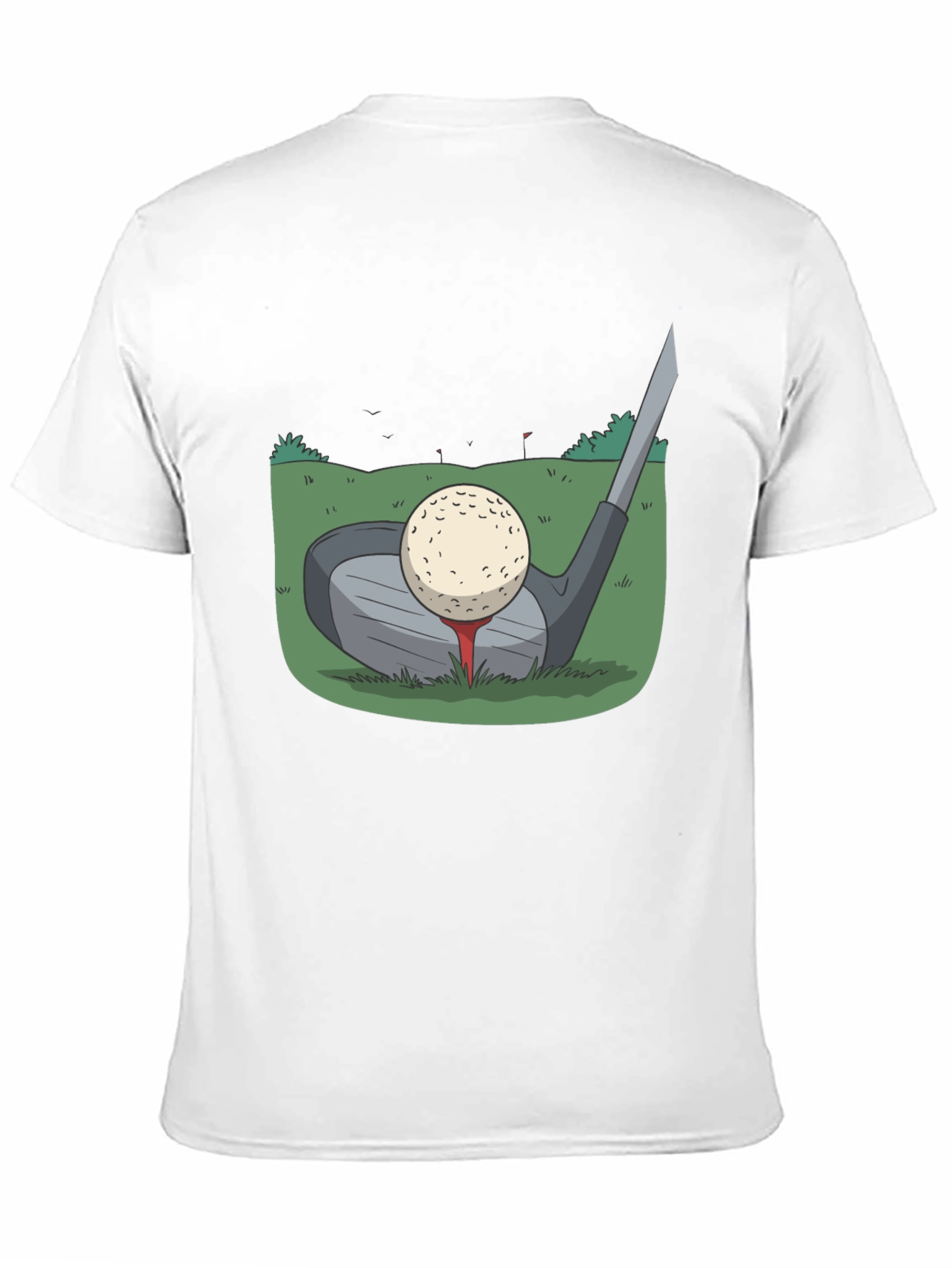 Golf Club & Ball Graphic Tee