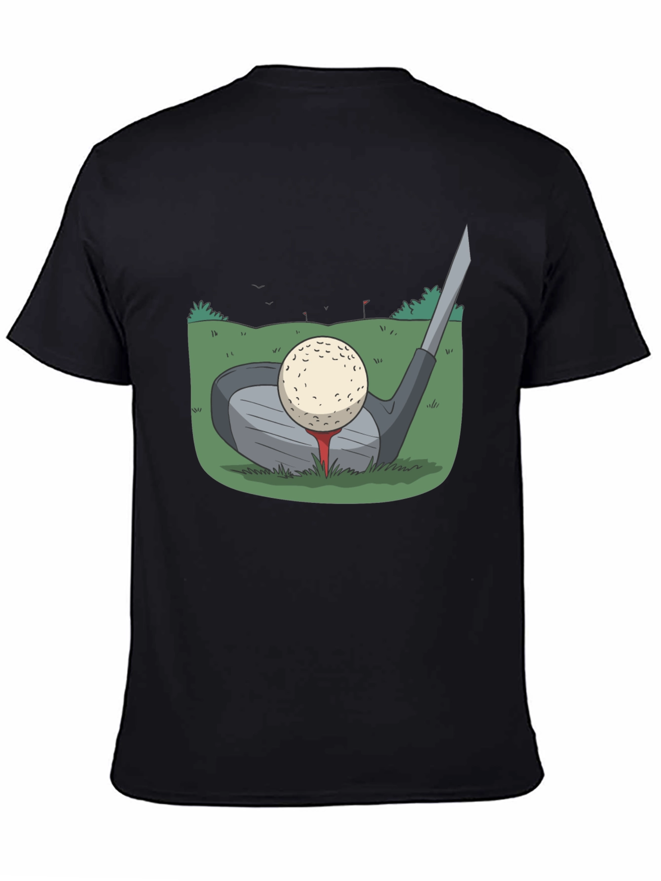 Golf Club & Ball Graphic Tee
