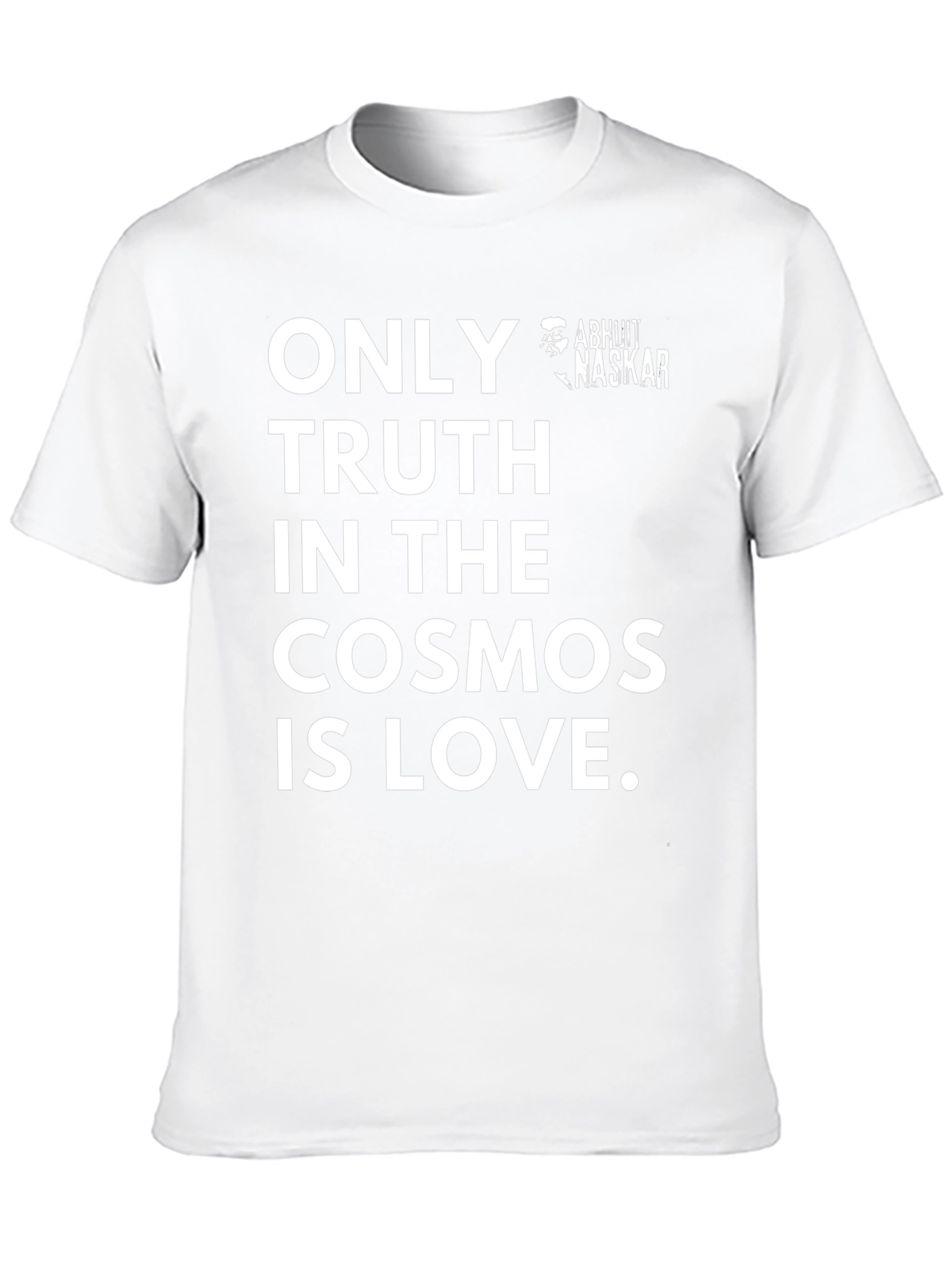Only Truth in Cosmos Love Black T-Shirt