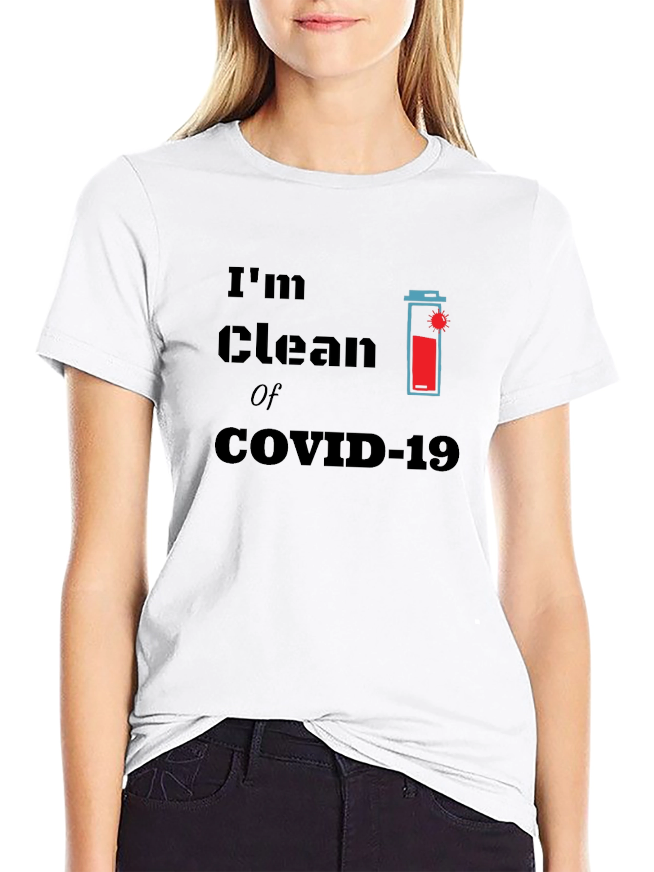 Im Clean of COVID-19 Graphic T-Shirt