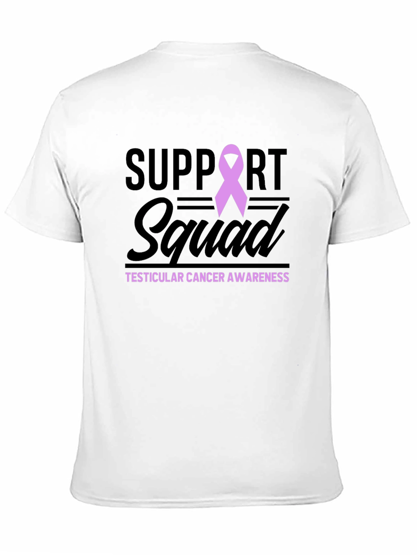 Support Squad T-Shirt: Testicular Cancer Awareness Tee