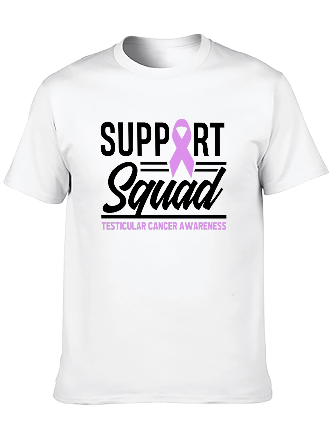 Support Squad T-Shirt: Testicular Cancer Awareness Tee