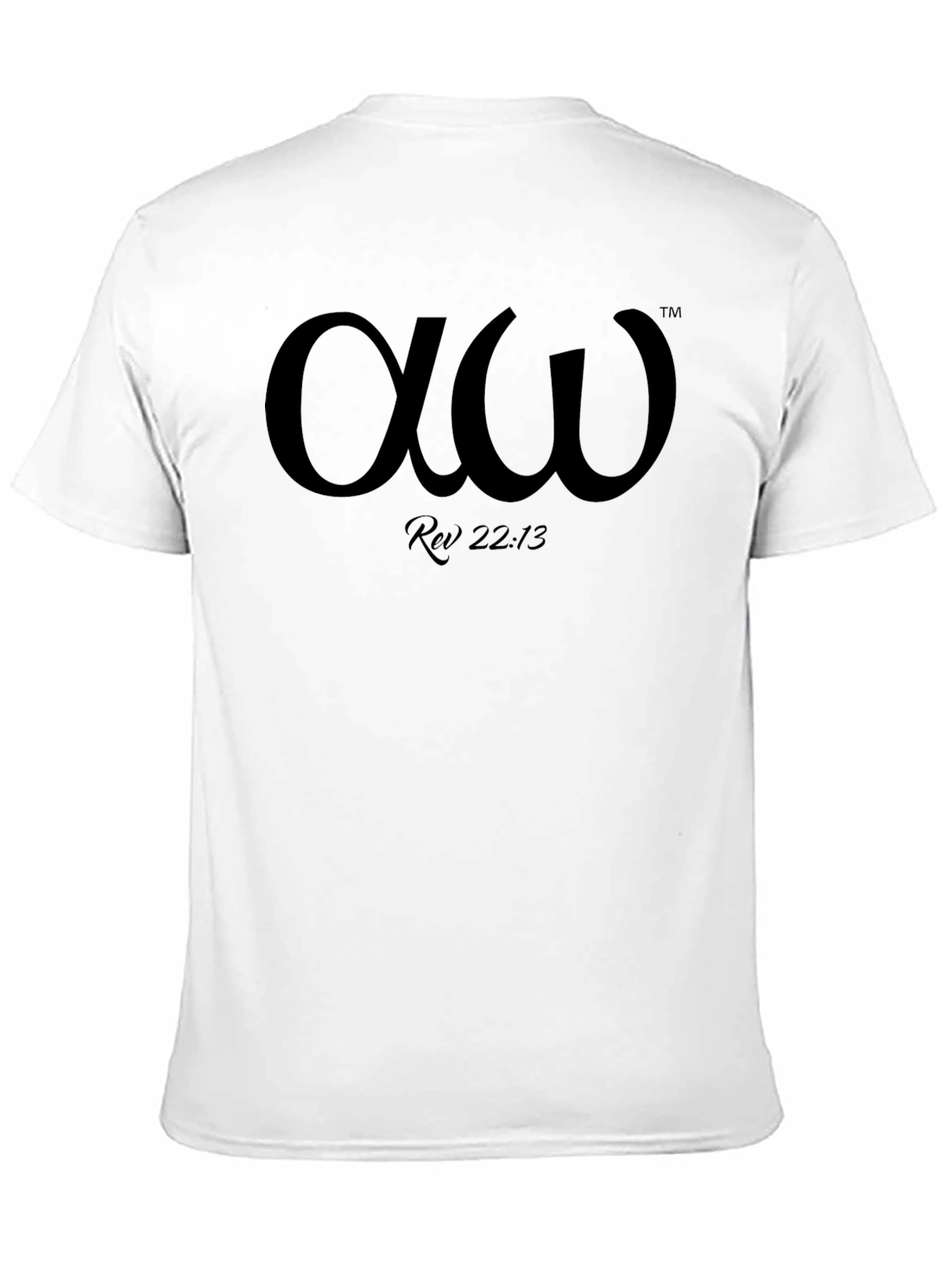 Alpha Omega Rev 22:13 T-Shirt - Christian Graphic Tee