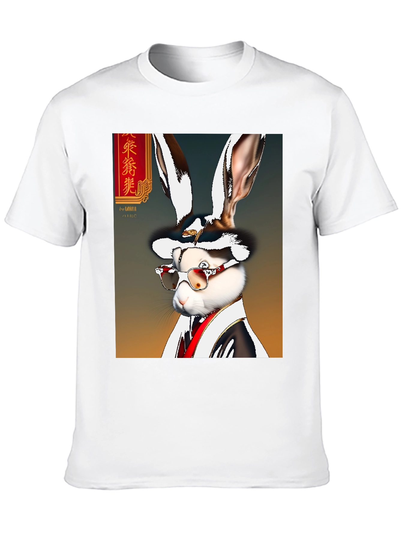 Rabbit Art Graphic T-Shirt