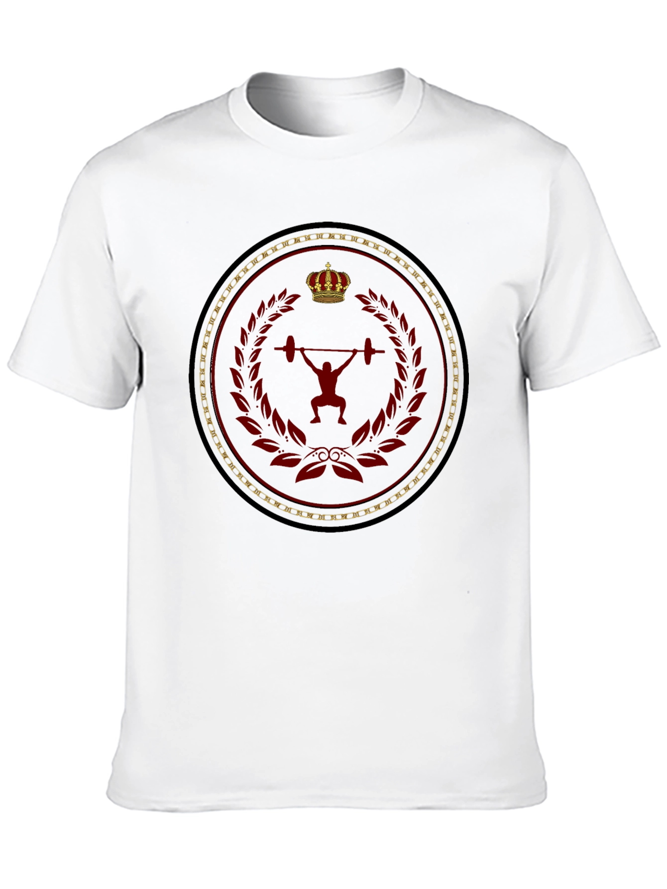 Weightlifting King Mens Black T-Shirt