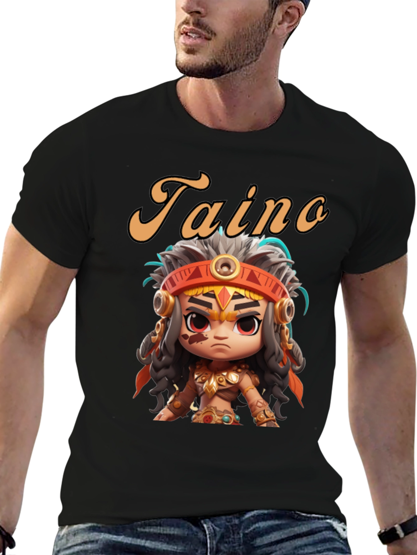 Taino Warrior Graphic Tee