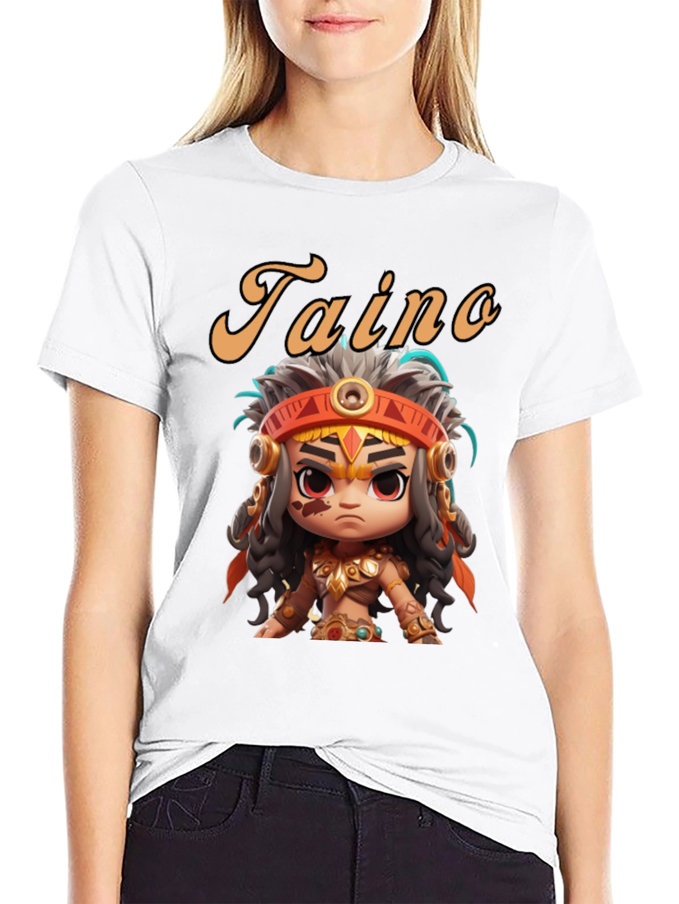 Taino Warrior Graphic Tee