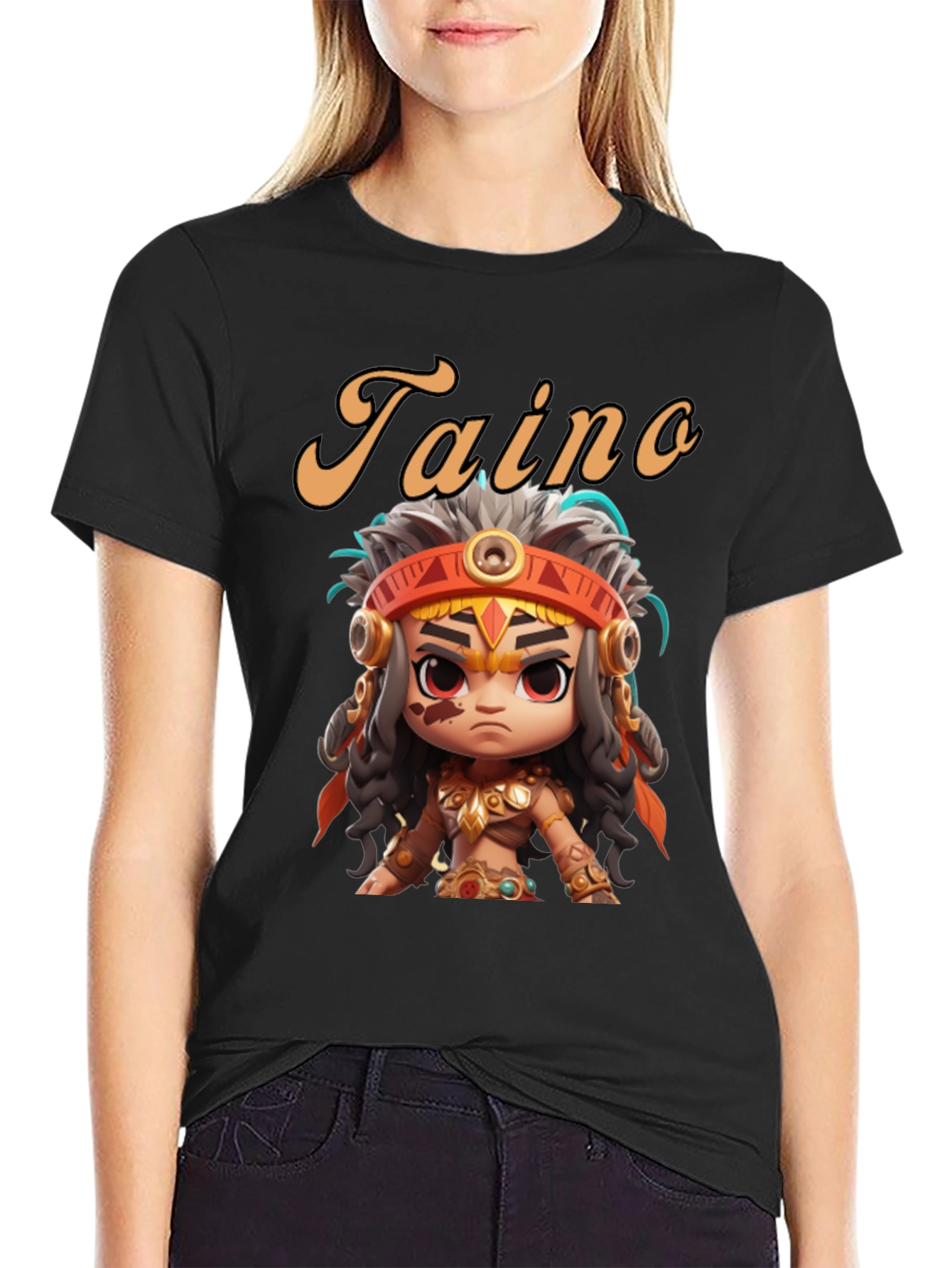 Taino Warrior Graphic Tee