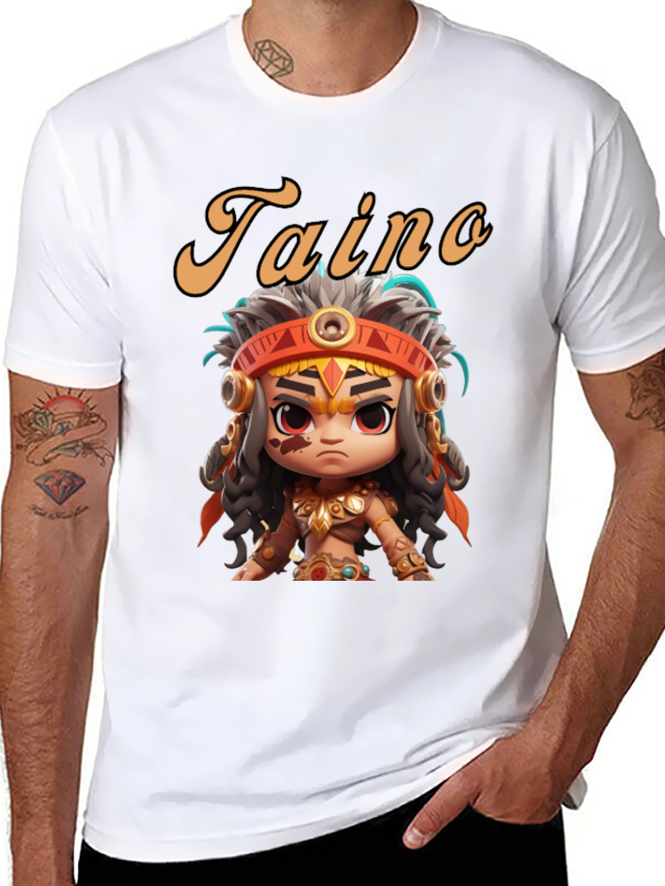 Taino Warrior Graphic Tee