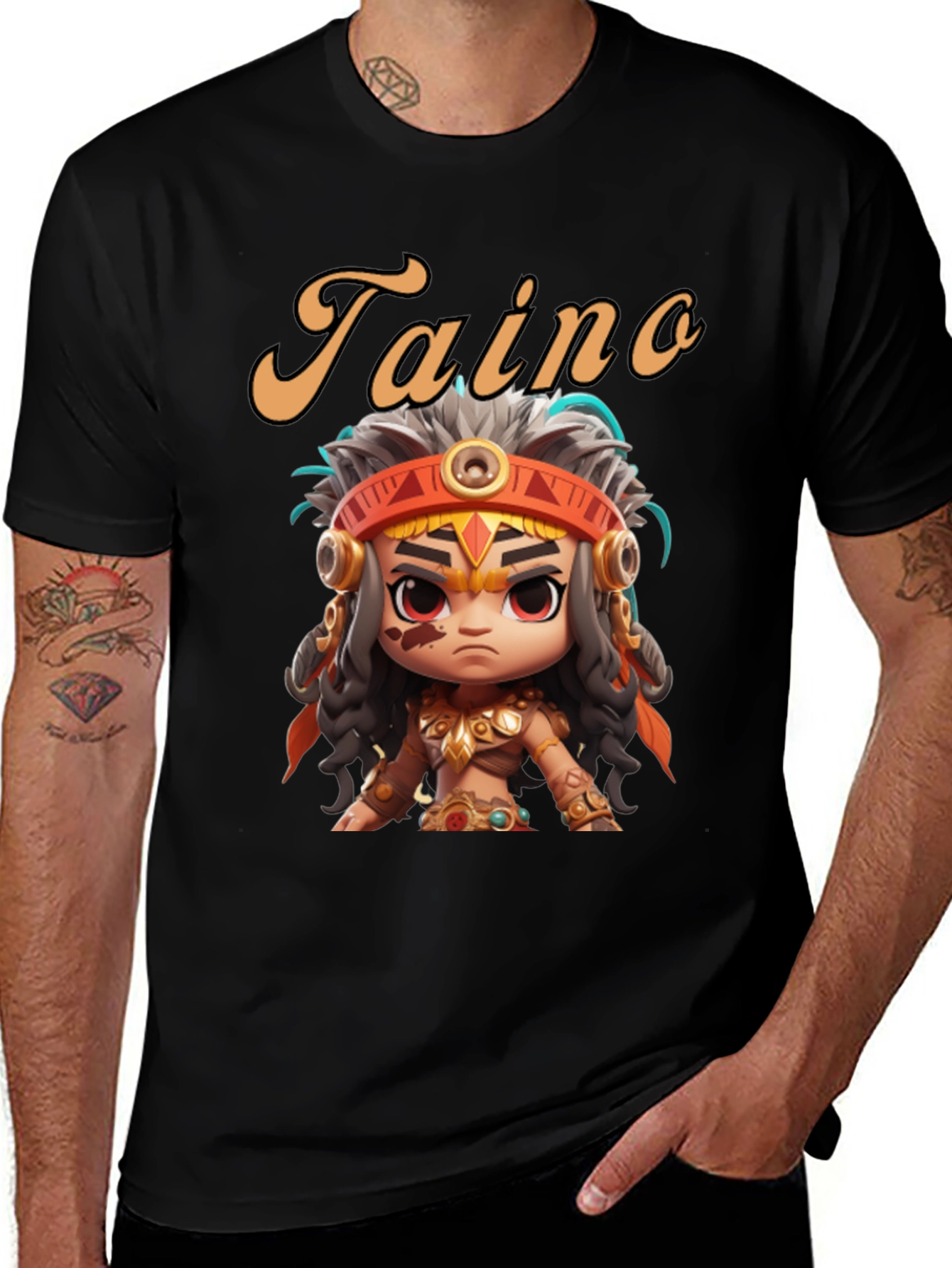 Taino Warrior Graphic Tee