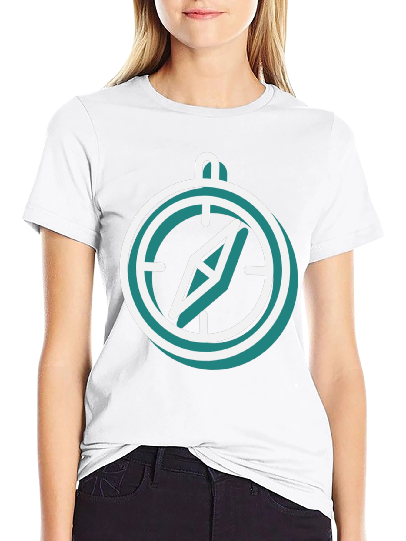 Compass Graphic Tee - Adventure Awaits!