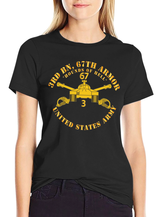 3rd BN 67th Armor T-Shirt - Hounds of Hell