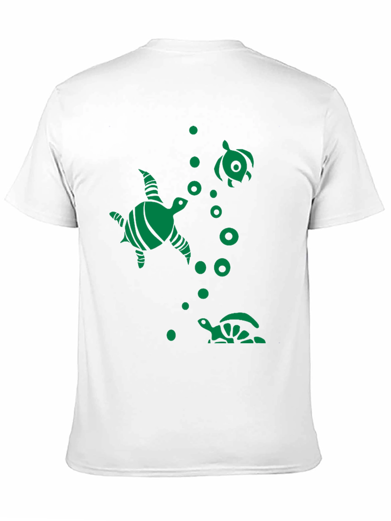 Turtle Graphic Black T-Shirt