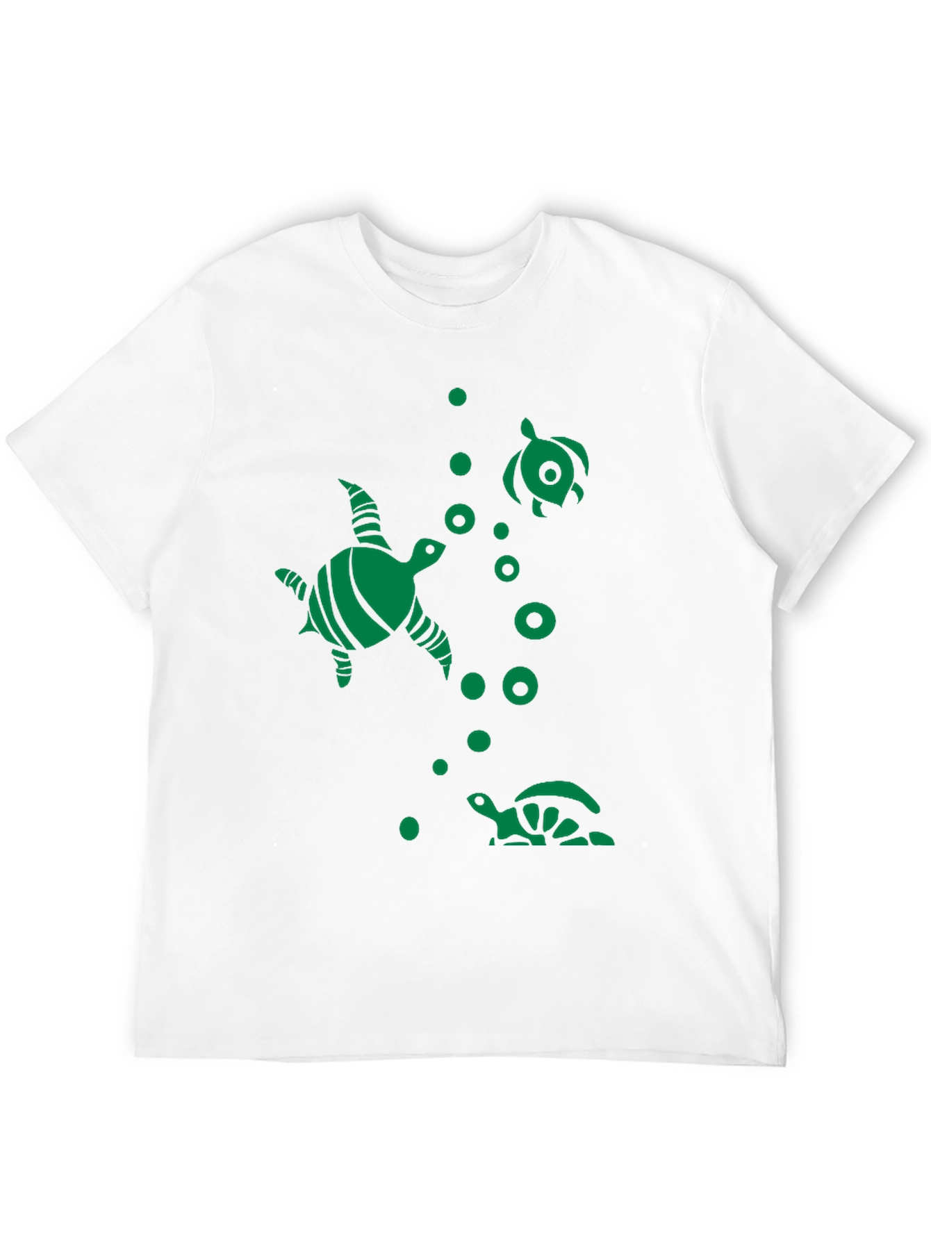 Turtle Graphic Black T-Shirt