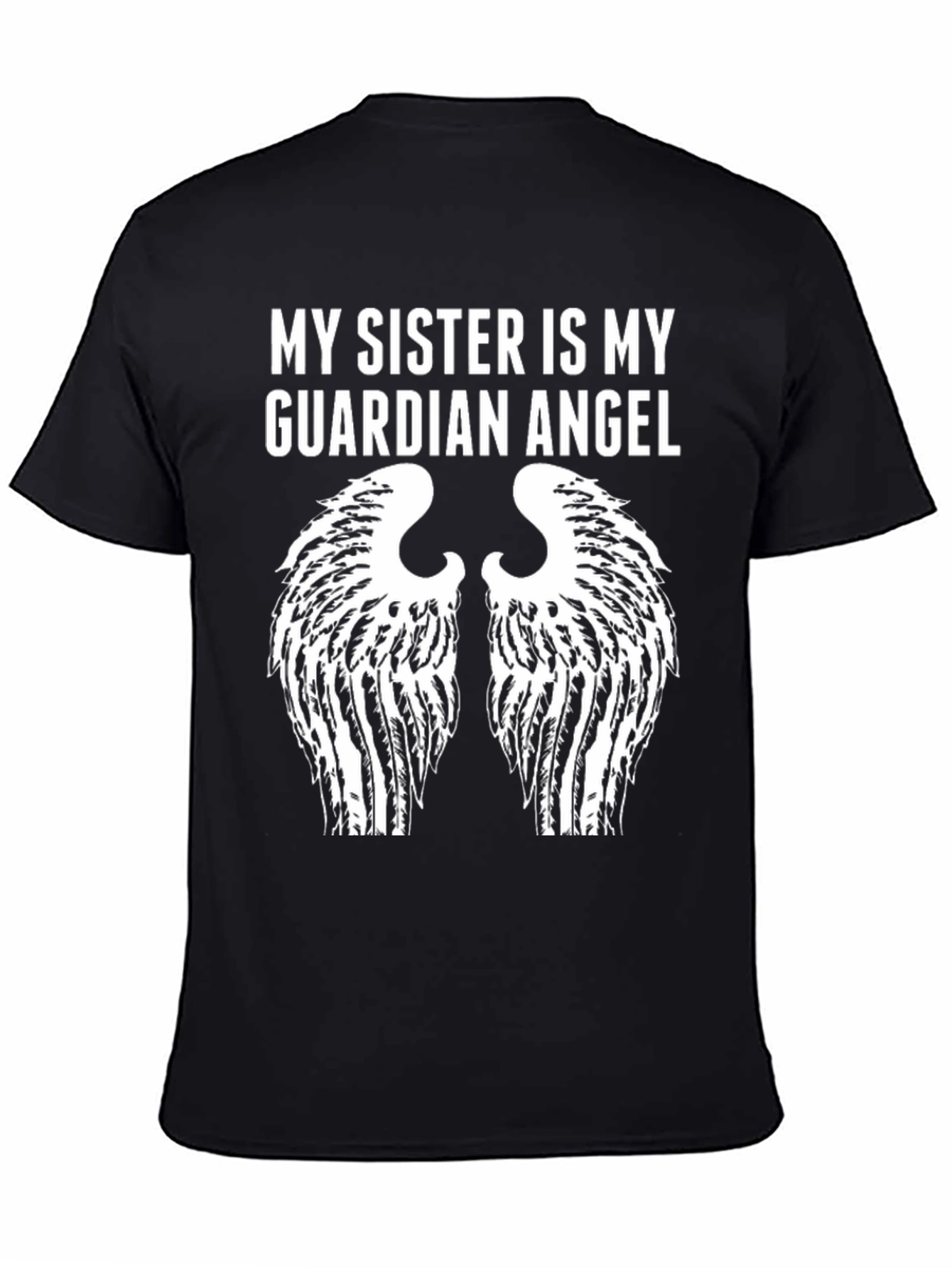 My Sister Is My Guardian Angel Graphic Tee
