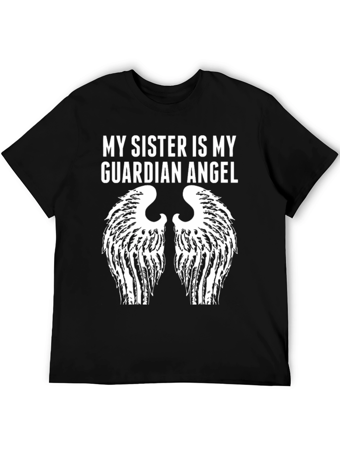 My Sister Is My Guardian Angel Graphic Tee