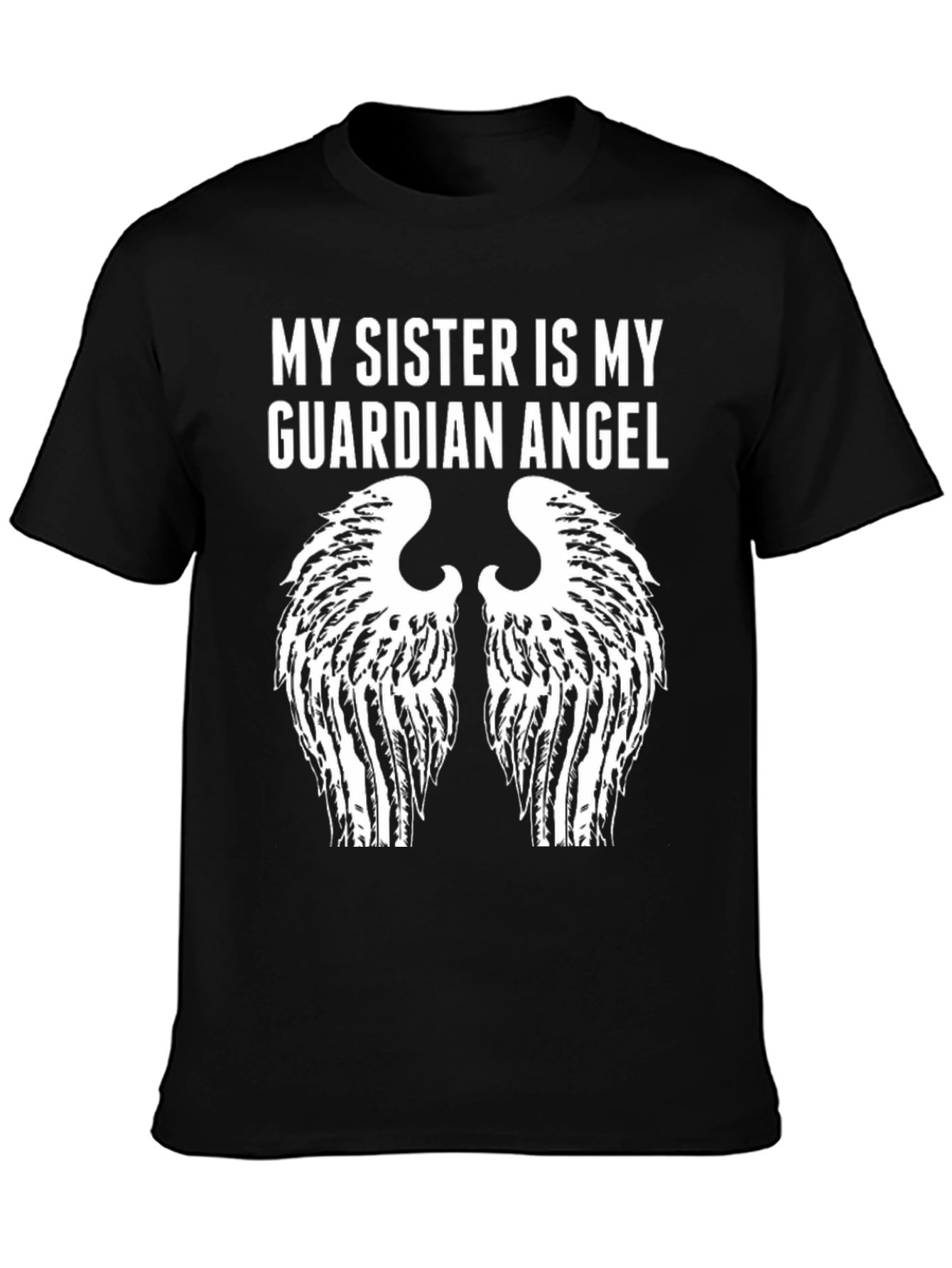 My Sister Is My Guardian Angel Graphic Tee