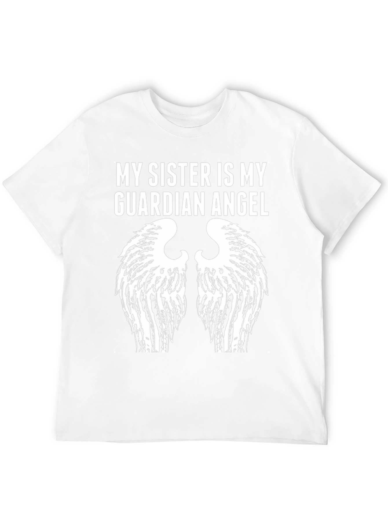 My Sister Is My Guardian Angel Graphic Tee