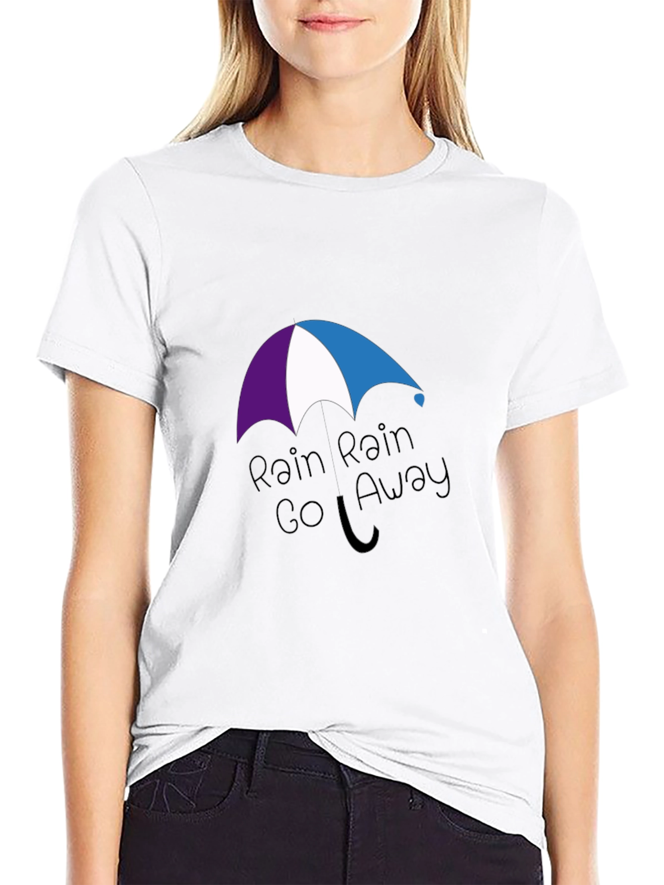 Rain Rain Go Away Graphic Tee