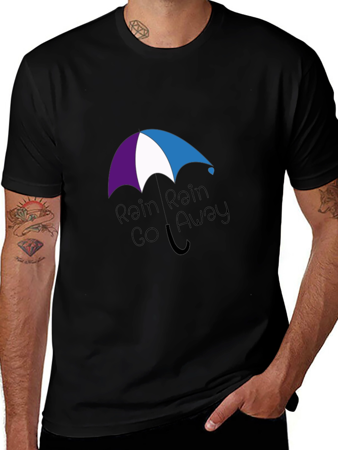 Rain Rain Go Away Graphic Tee