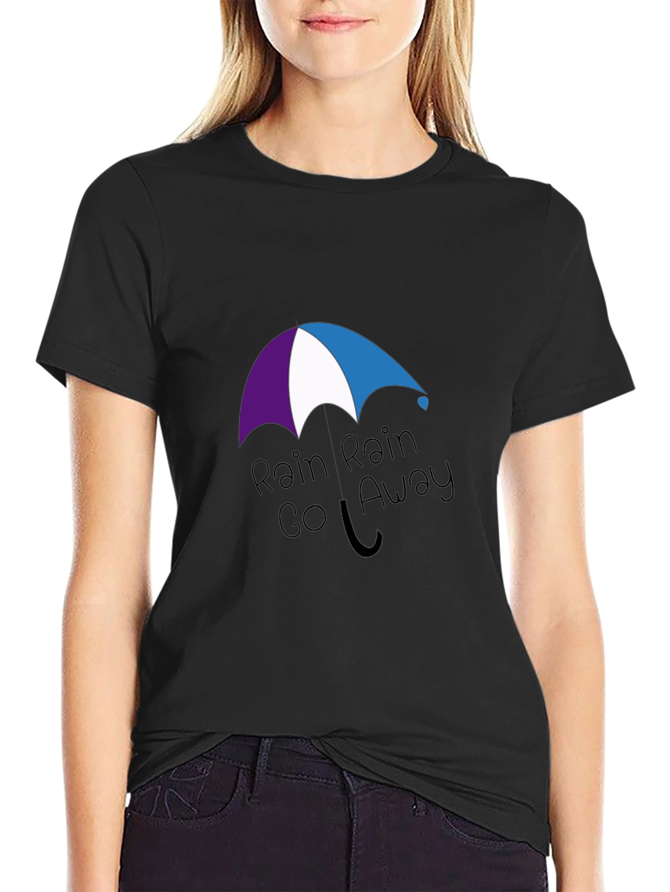 Rain Rain Go Away Graphic Tee