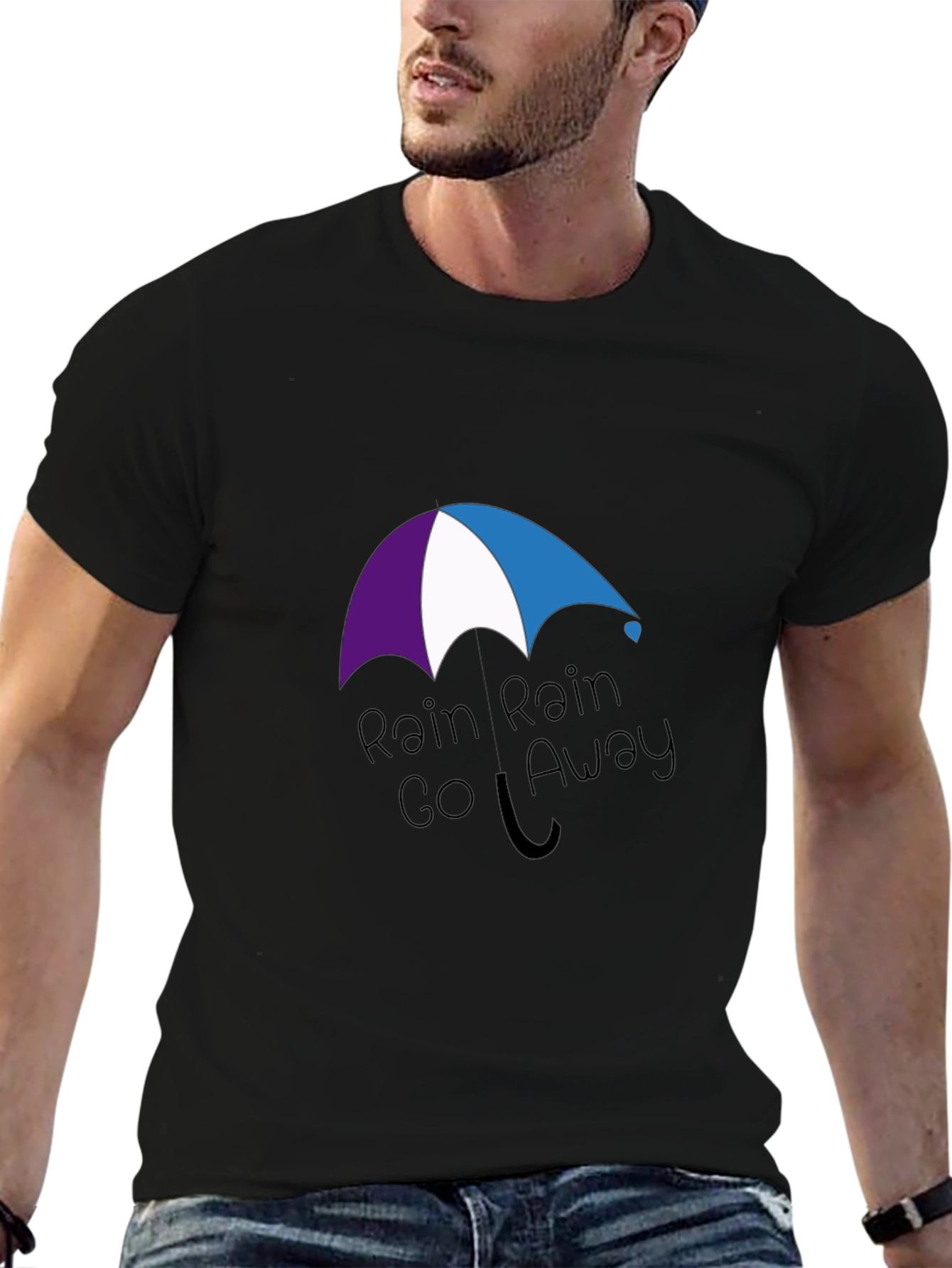Rain Rain Go Away Graphic Tee