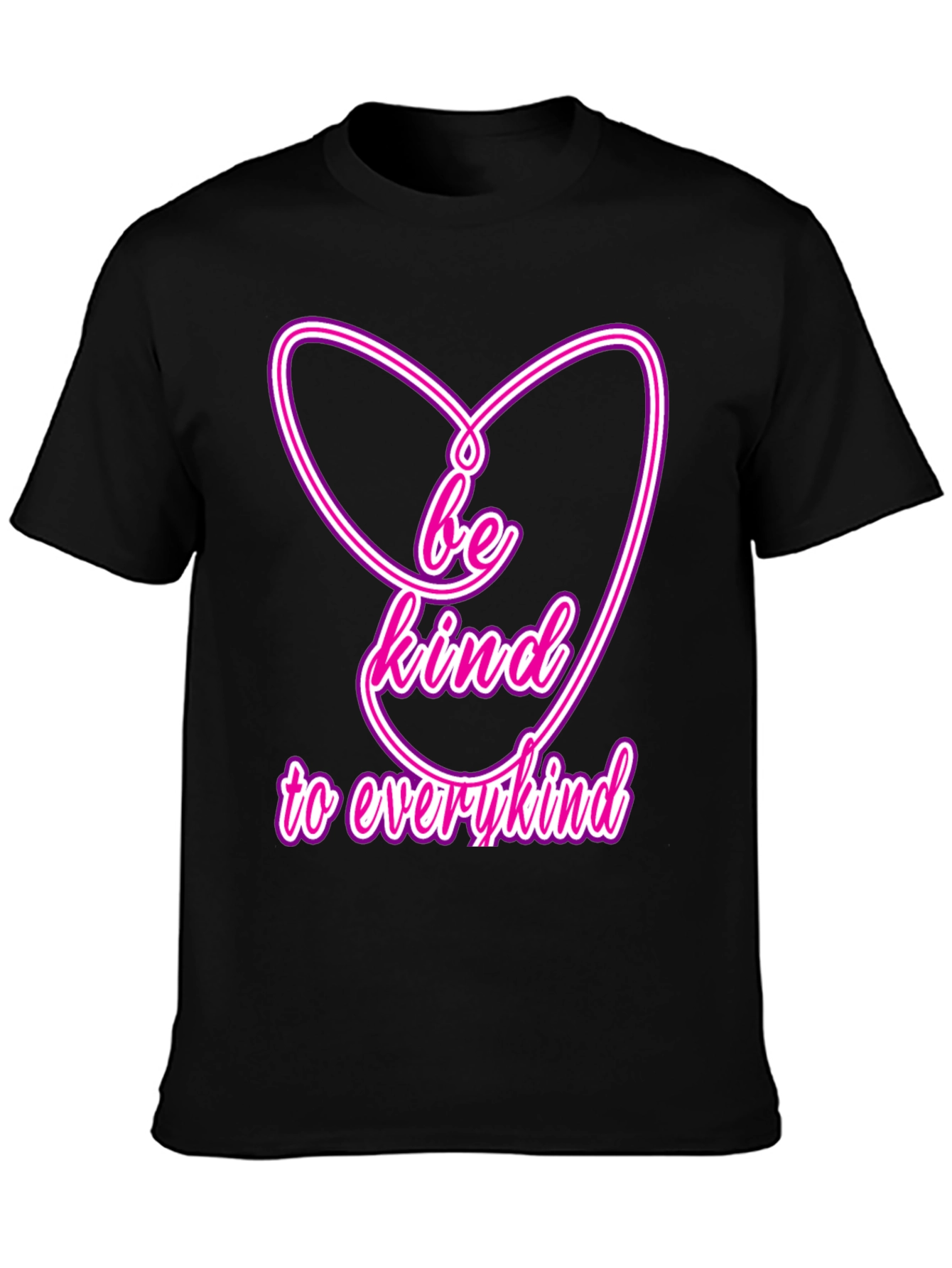 Be Kind T-Shirt - Heart Design