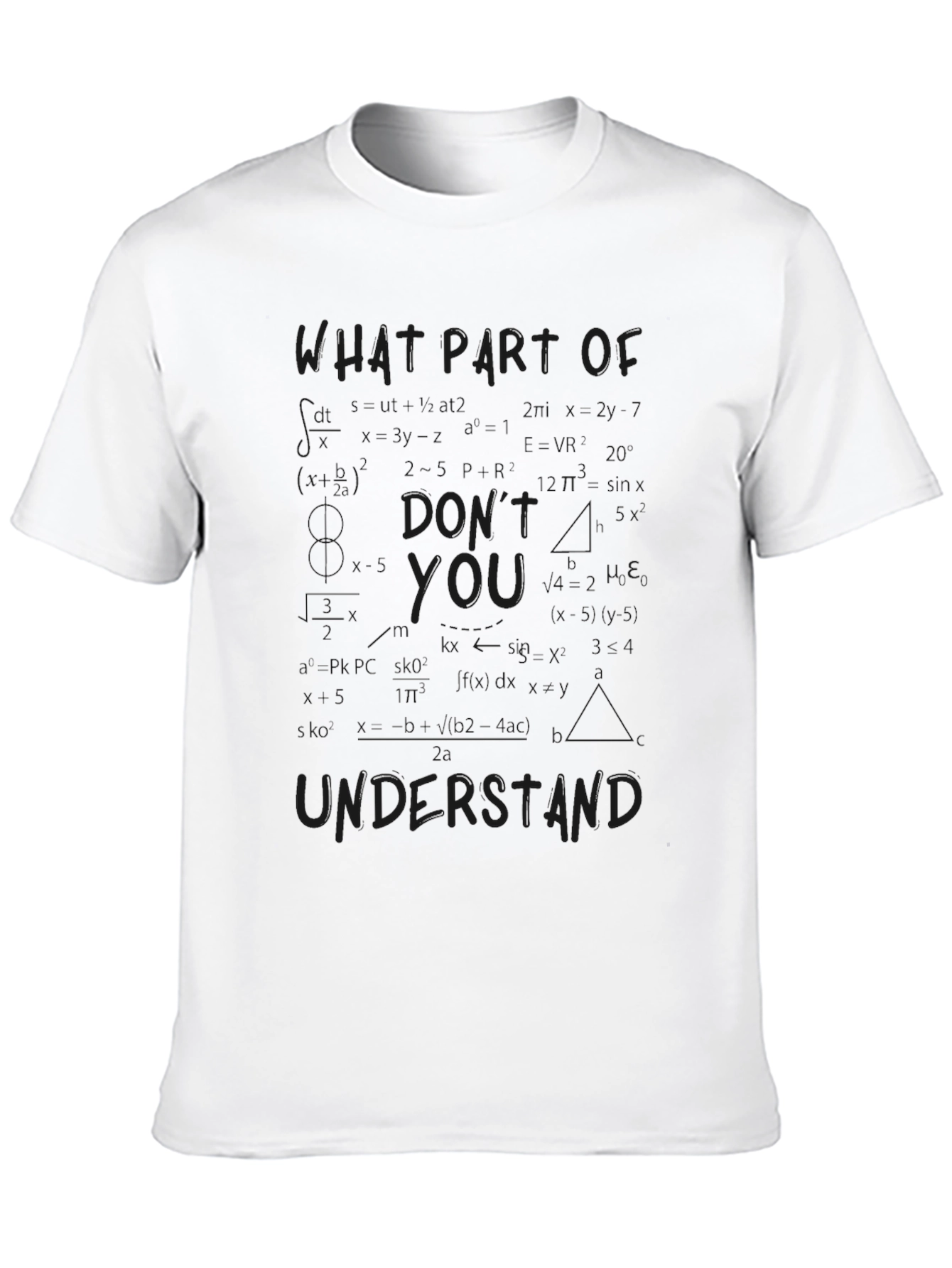 What Part Of T-Shirt - Black