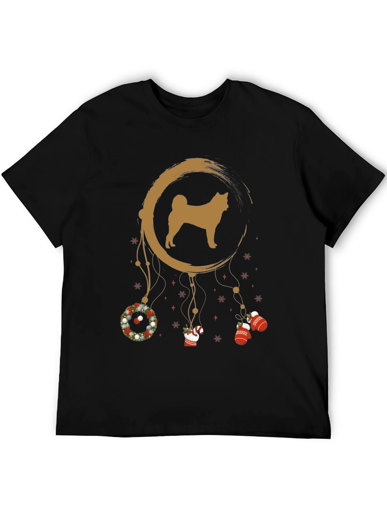 Akita Dreamcatcher Holiday T-Shirt