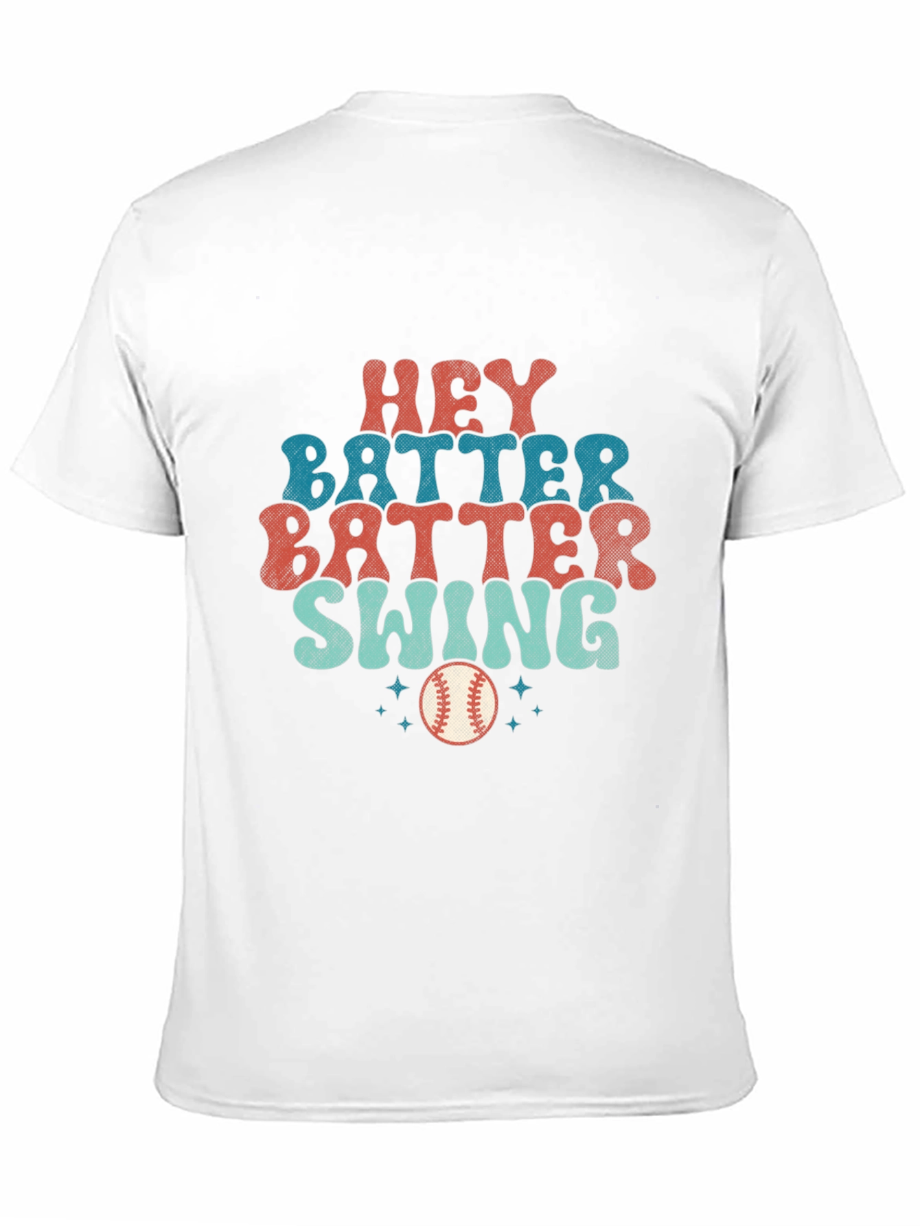Retro Baseball T-Shirt - Batter Up Tee