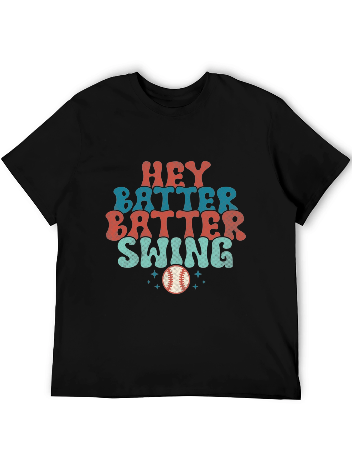 Retro Baseball T-Shirt - Batter Up Tee