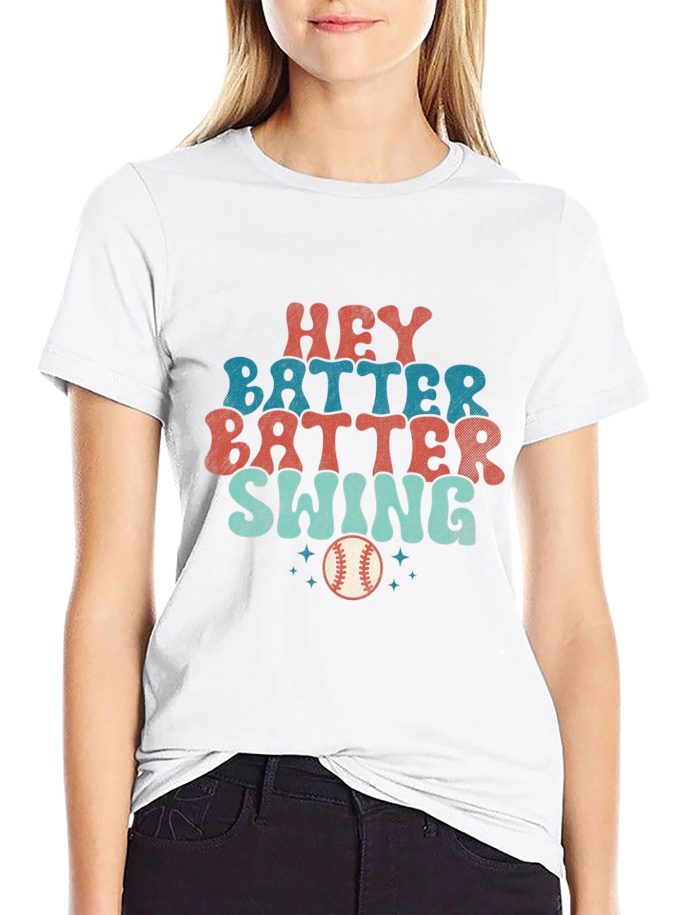 Retro Baseball T-Shirt - Batter Up Tee