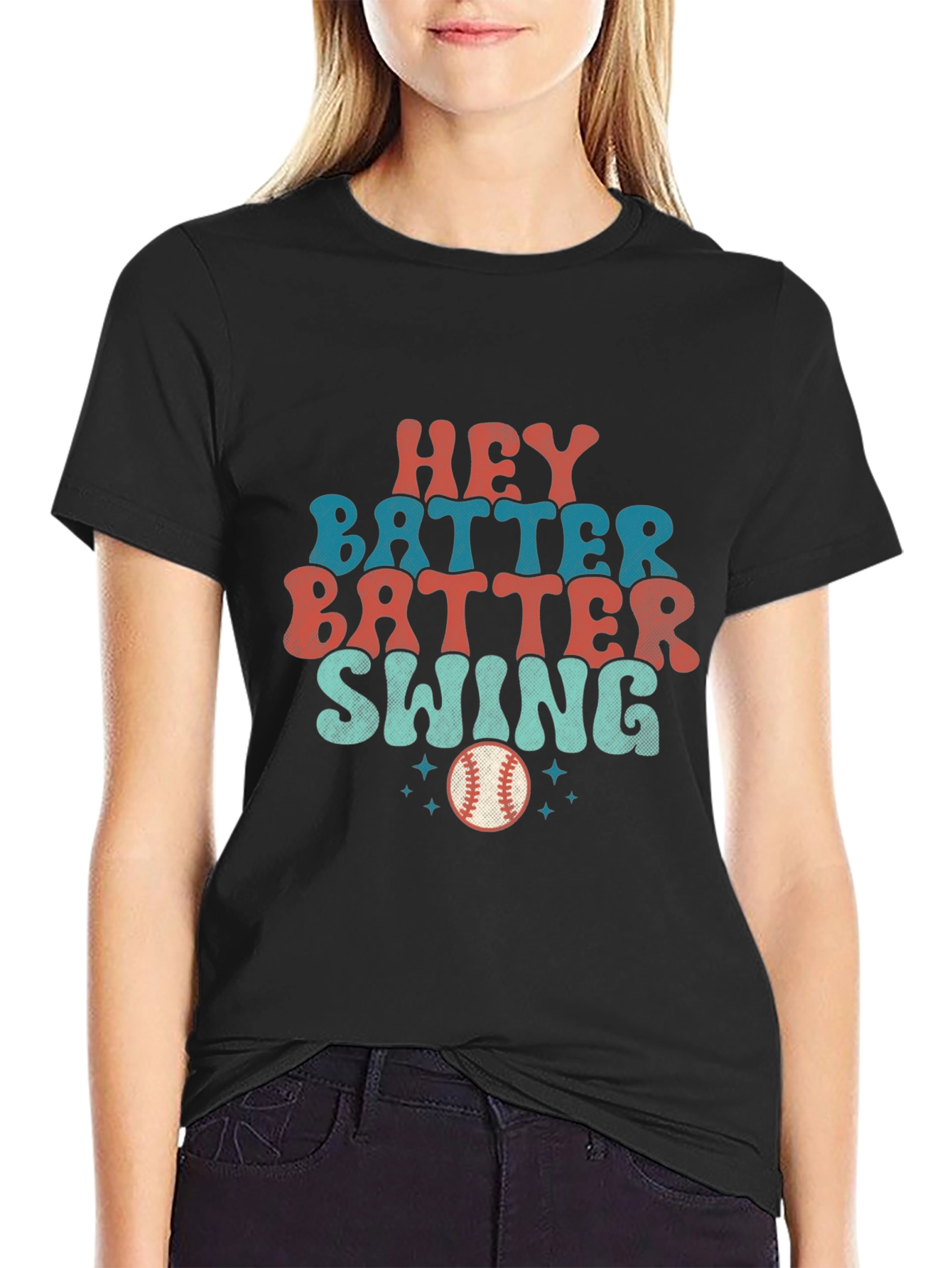 Retro Baseball T-Shirt - Batter Up Tee