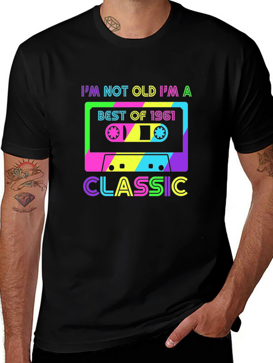 Best of 1961 Cassette T-Shirt - Im Not Old Im a Classic!