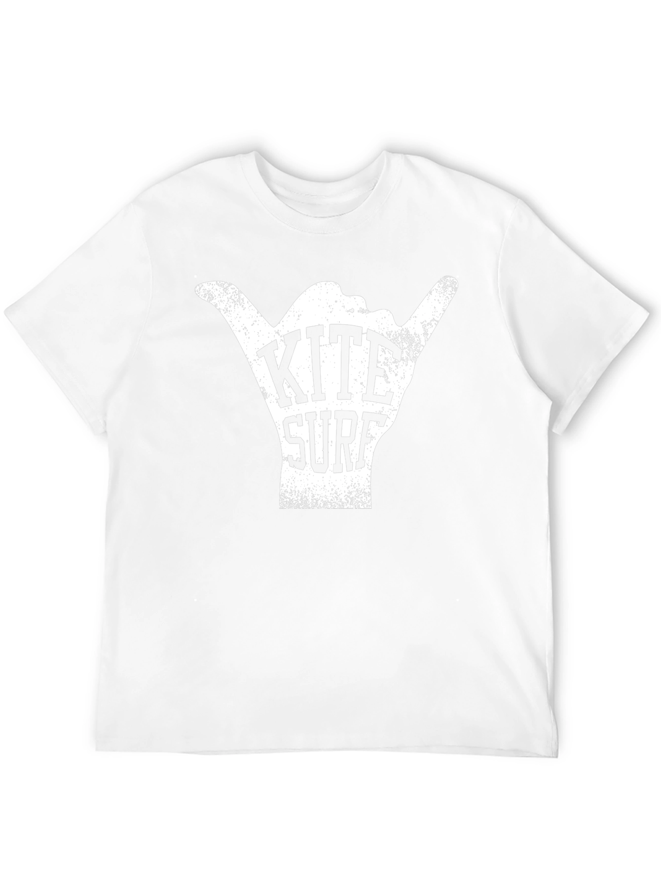 Kite Surf Shaka Hand T-Shirt - Black