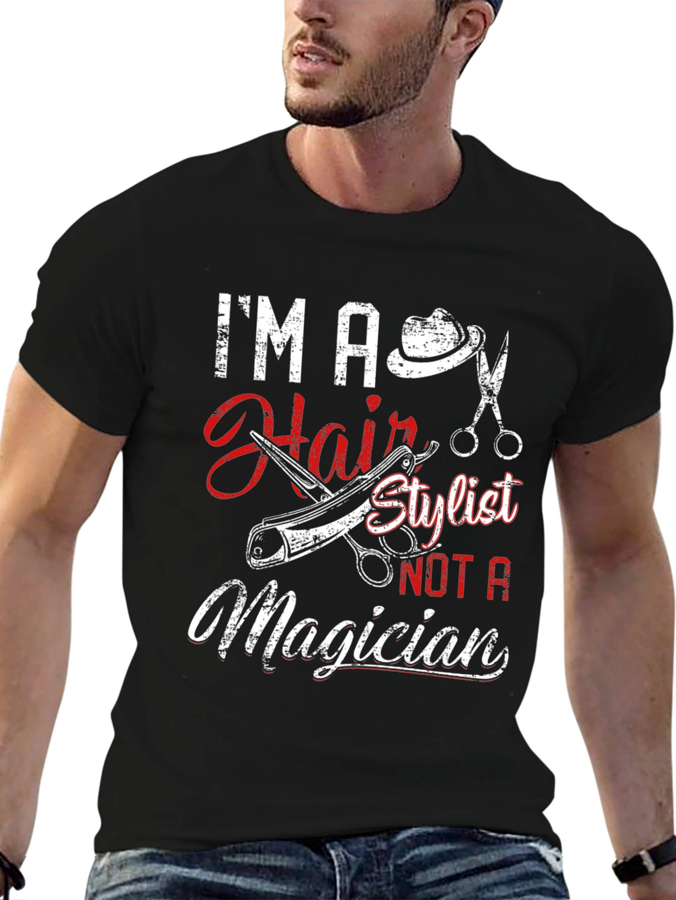 Hair Stylist T-Shirt - Funny Barber Gift