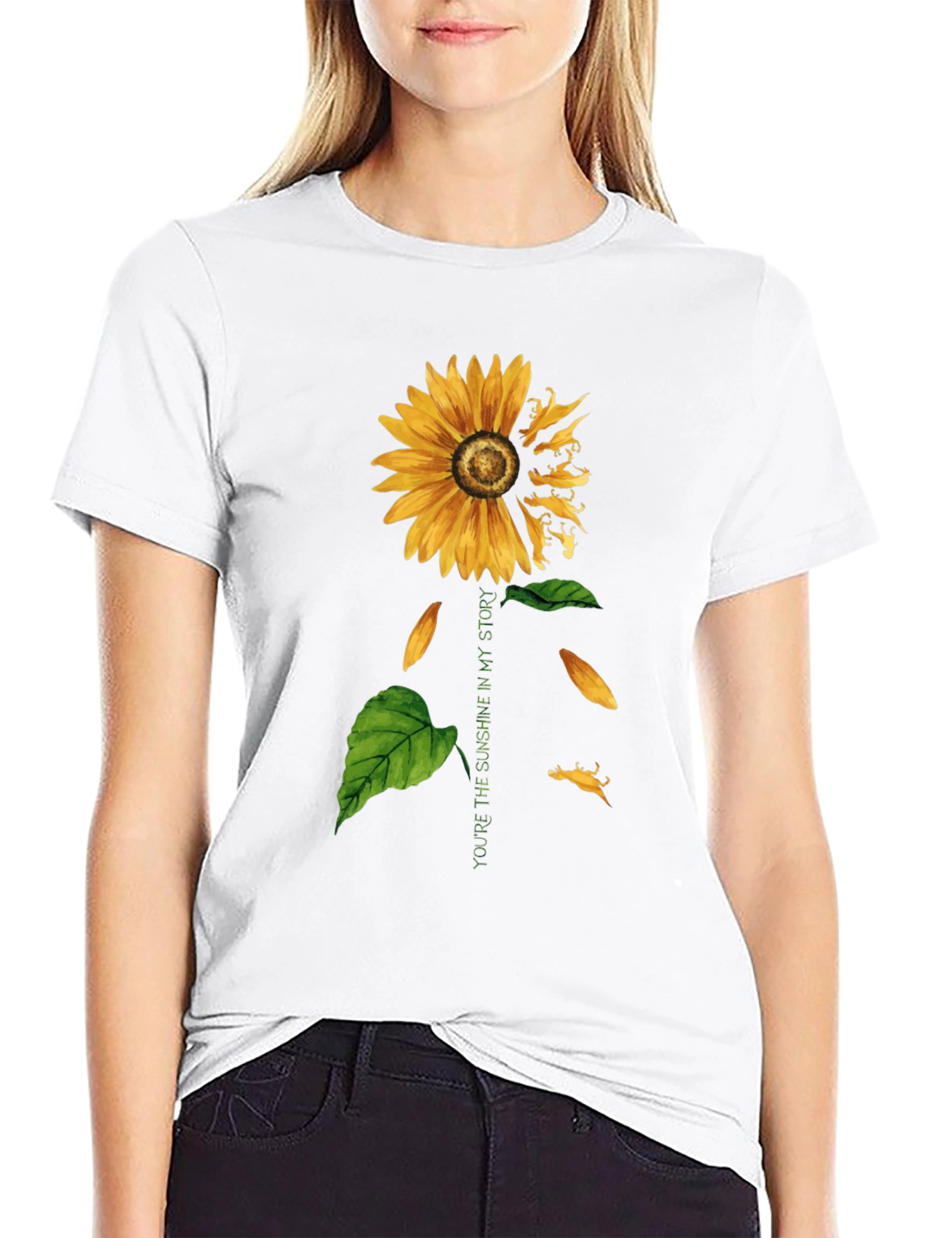 Sunflower Graphic Print Tee