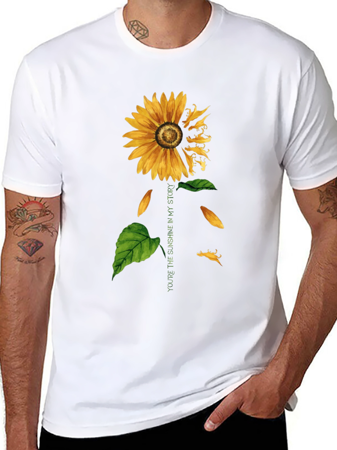 Sunflower Graphic Print Tee
