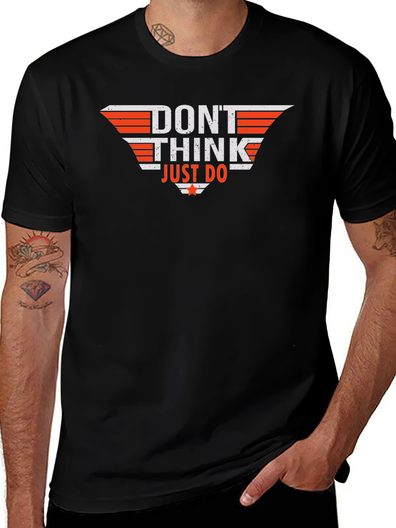 Dont Think Just Do Graphic Tee