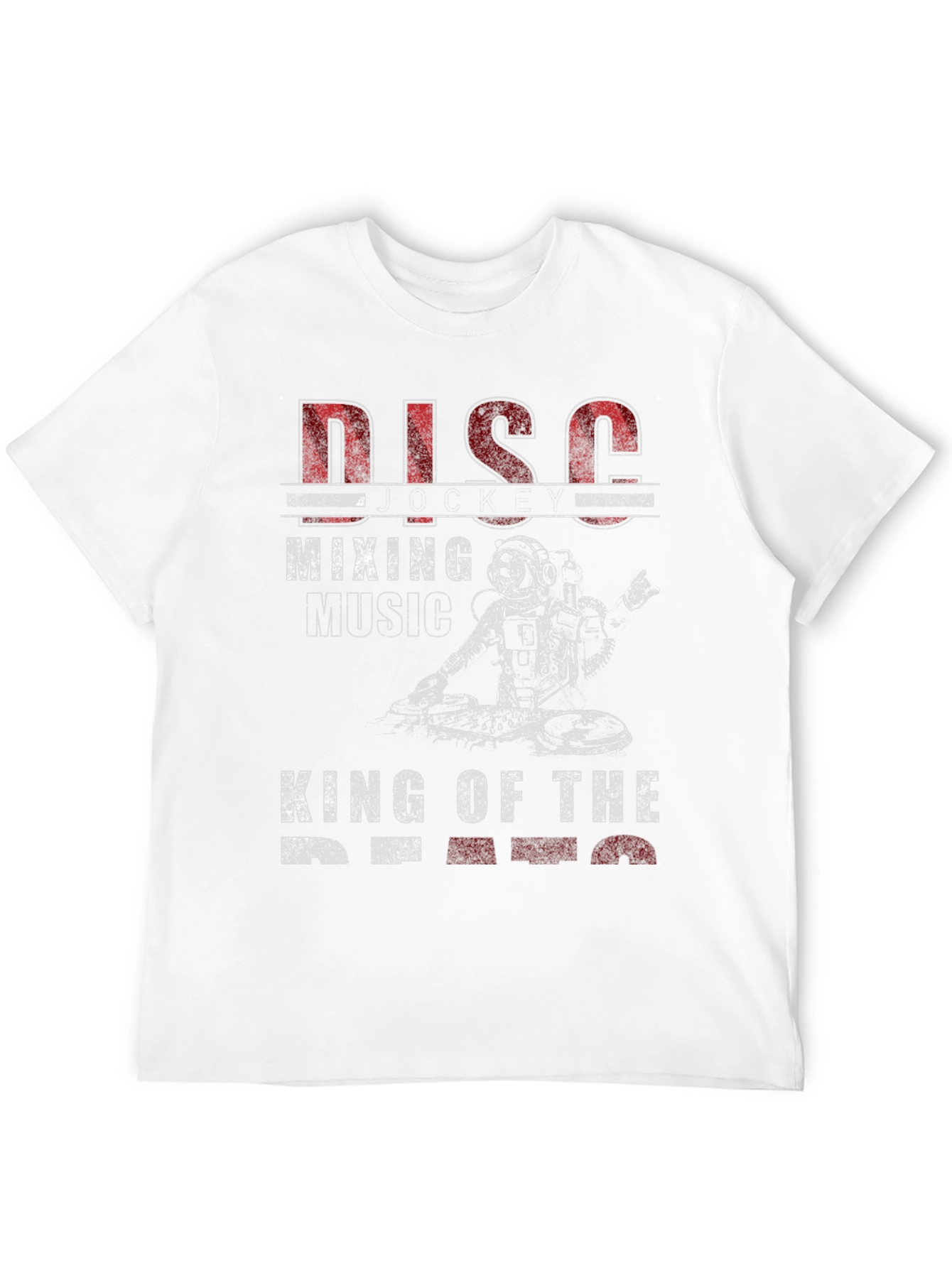 Disco Mixing Astronaut T-Shirt