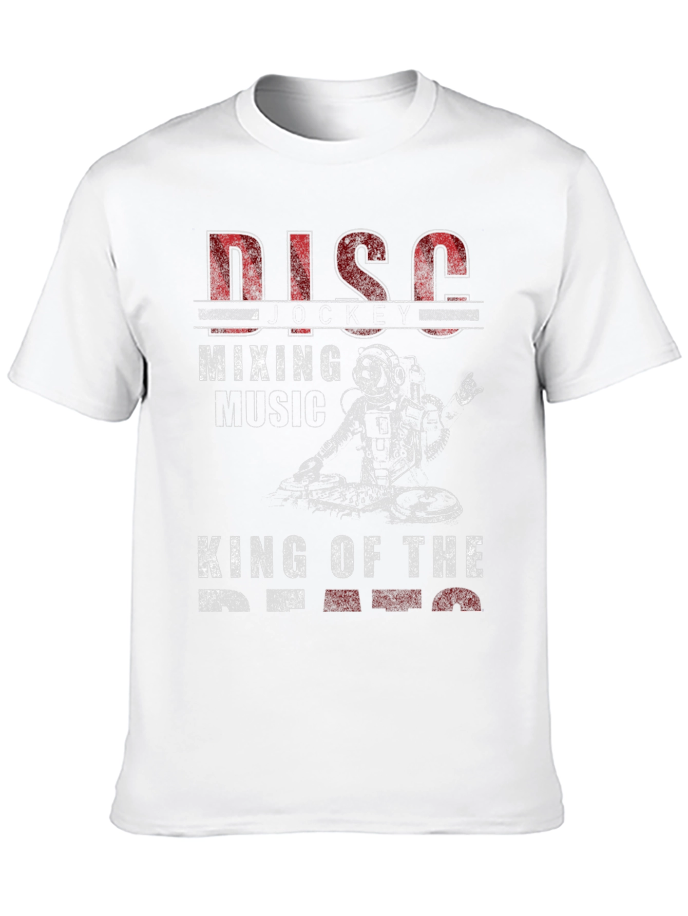 Disco Mixing Astronaut T-Shirt